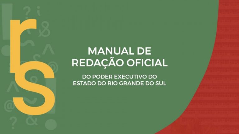 Estado lança primeiro Manual de Redação Oficial