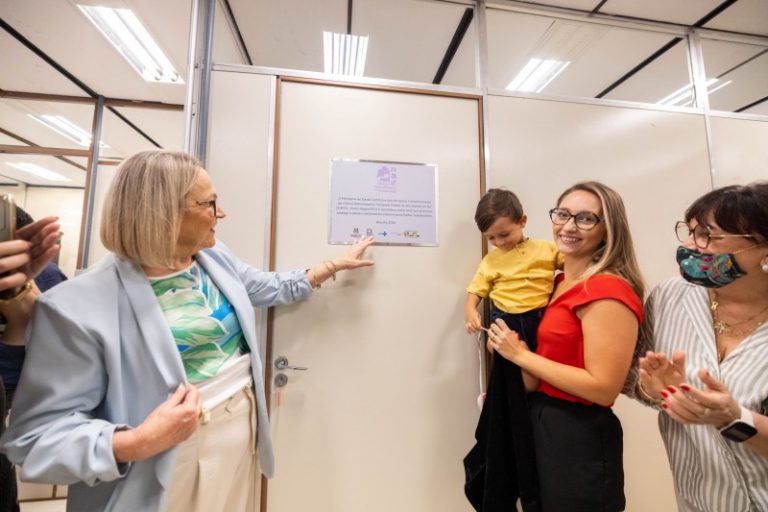 Sala de amamentação do Caff recebe certificado do Ministério da Saúde