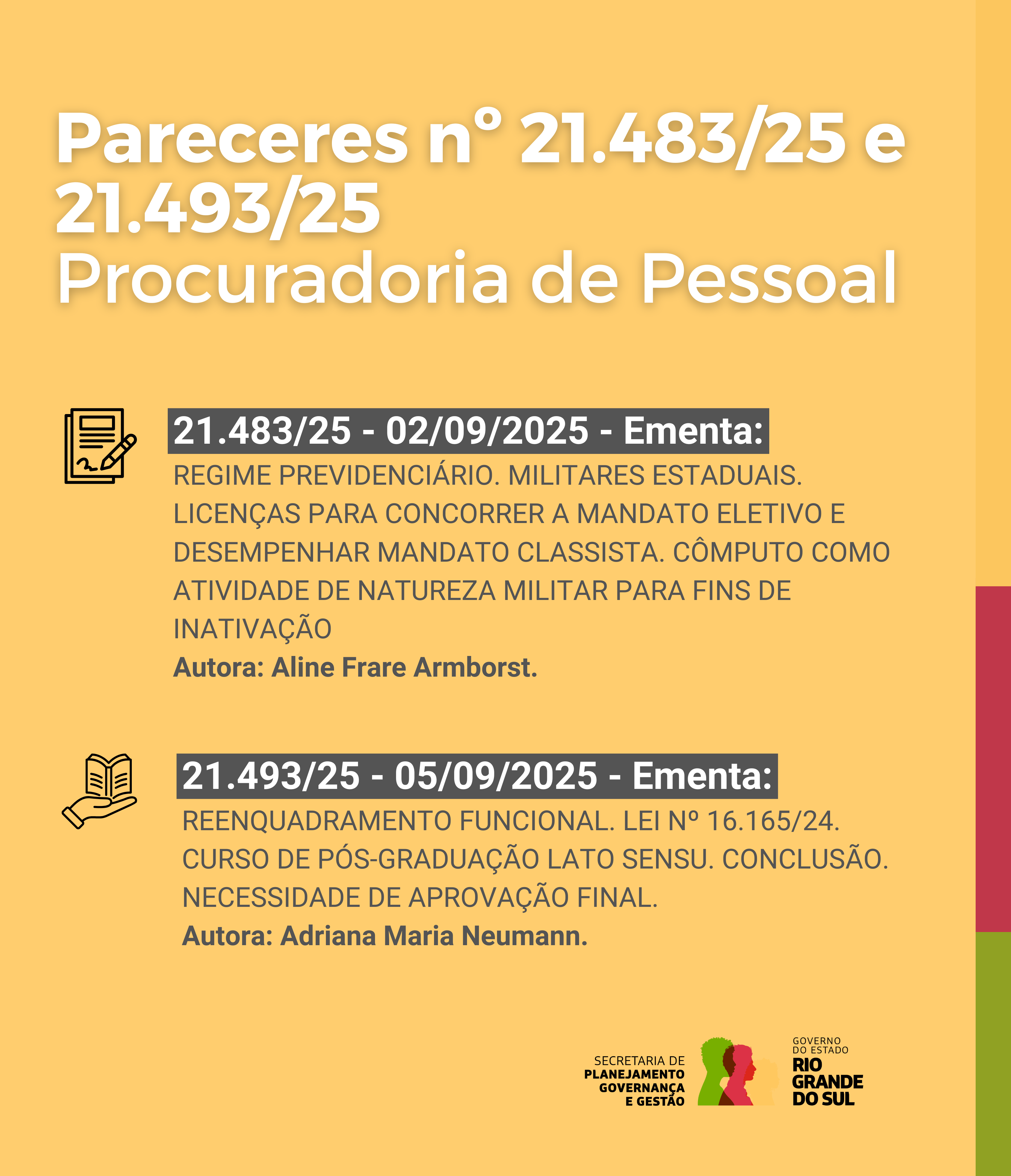 Parecer nº 21483 e 21493
