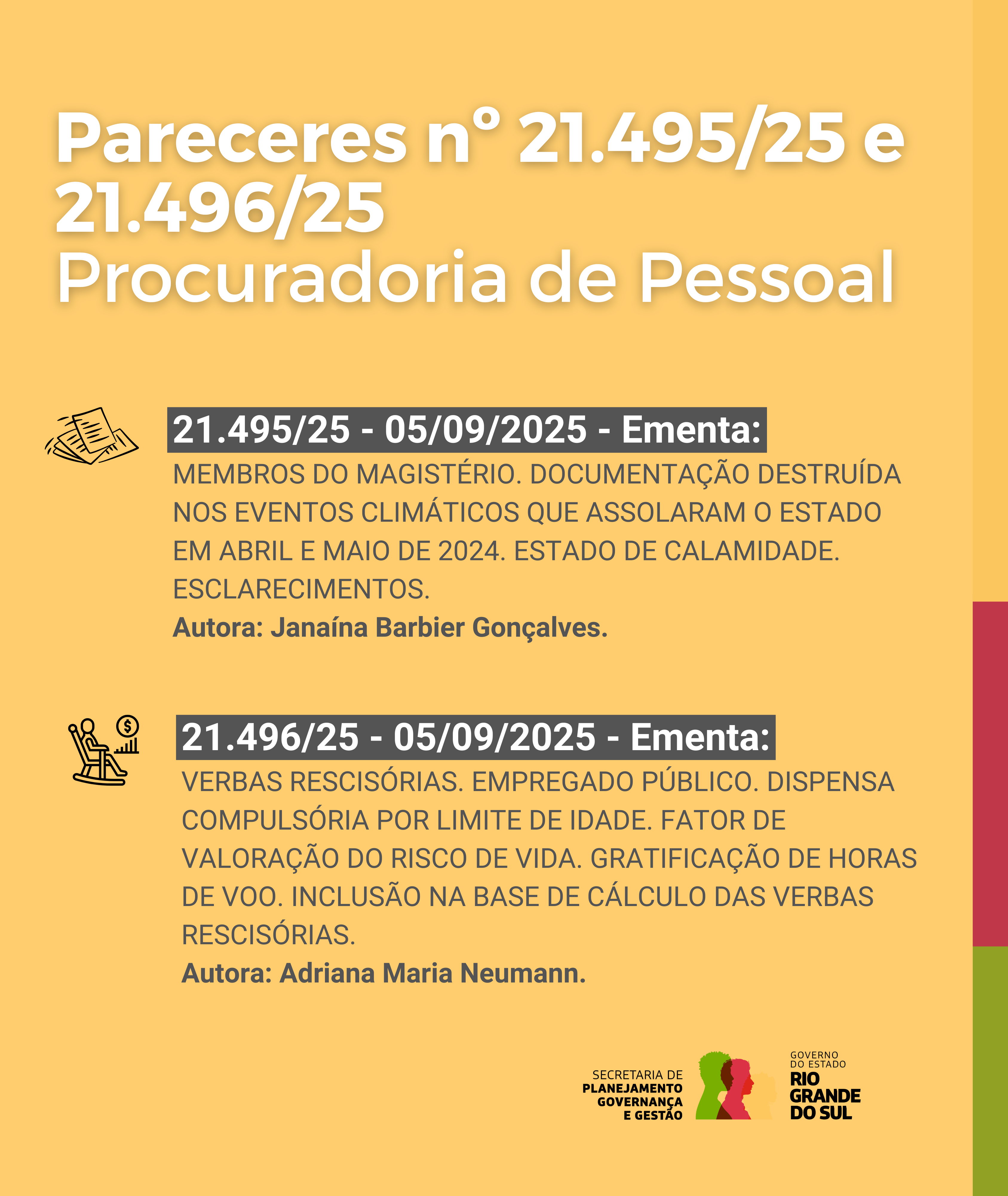 Parecer nº 21495 e 21496