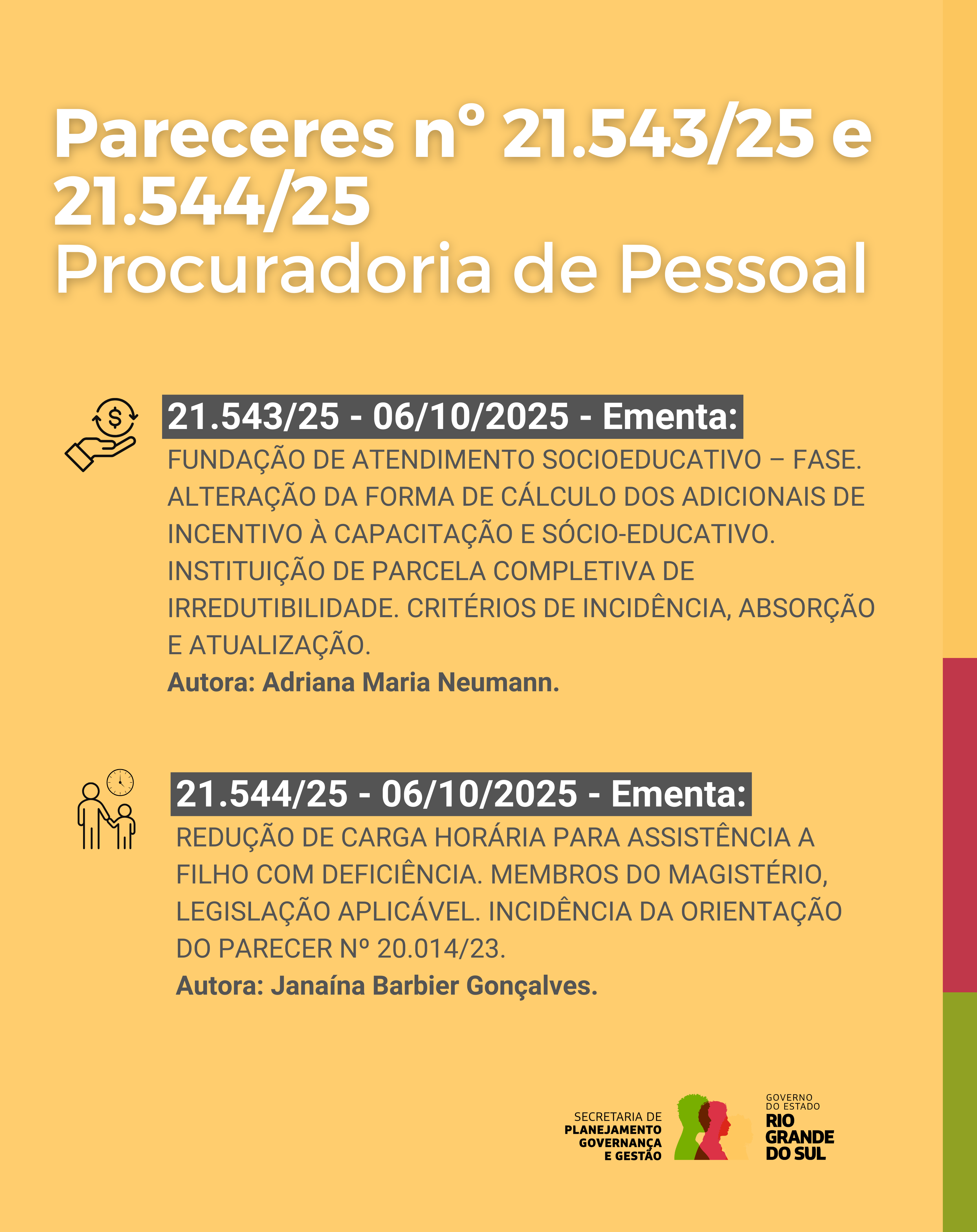 Parecer nº 21543.25 e 21544.25