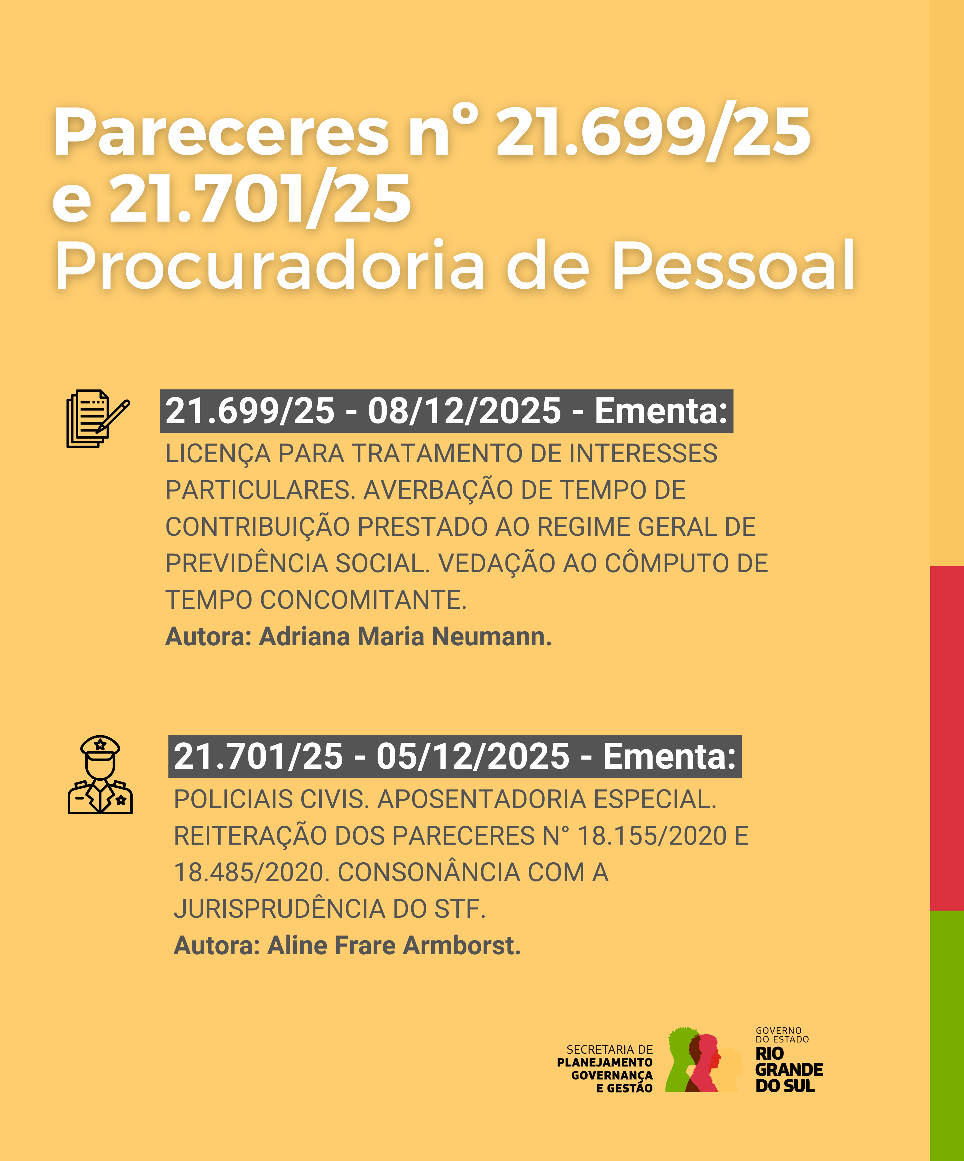 Parecer nº 21699 e 21701.25